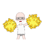 おじいちゃんになれる！スタンプ