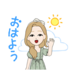 オシャレかわいいアバタースタンプ