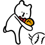 PFK4（ポーカーフェイスくま）野球