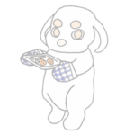 ドッグフェイスベビーのブイちゃん