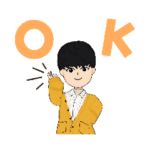 可愛い人のスタンプ！