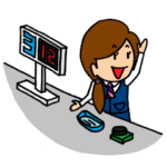 麗しき！女性行員！