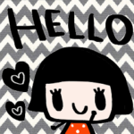 かわいい英語スタンプ383