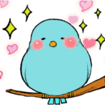 使いやすいカラフルシマエナガちゃん♪