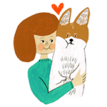 コーギーのガブちゃん