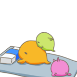 文字入り朝から晩までだんごうお１