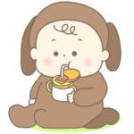 毎日使える挨拶ぽってり赤ちゃん