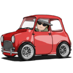 動くミニサイズで可愛い車