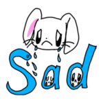 English and Japanese animal stickers