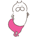 ねこタイツのゆるい動き