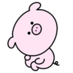 シュールなミニぶた