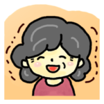 おばあちゃんの笑顔で過ごそう