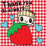 nenerinかわいい英語スタンプ2