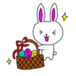 ほっこりゆかいな動物たち　イースターver