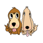 イングリッシュコッカー リックとシエロ