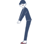 動くおふざけ高校生スタンプ