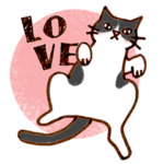 はちわれネコちゃんの気持ちと挨拶！