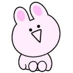 動くシュールなミニうさぎ