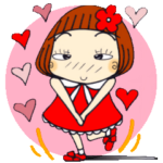 ひま子ちゃん１７８毎日使える敬語スタンプ