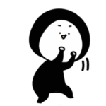 素朴かわいい動くスタンプ