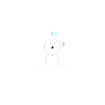 いつでも使えるおもしろ表情スタンプ