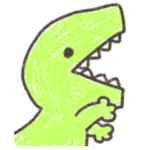 シュールなミニ恐竜BIG