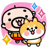 動く！おやじ君と柴犬の毎日挨拶