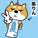 飛び出す、柴犬。