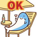 まったりサメ 欧米風