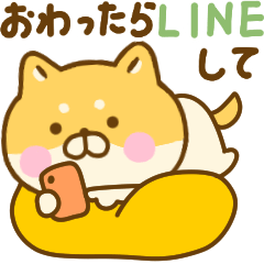 家族で使えるゆる柴犬 Line無料スタンプ 隠しスタンプ 人気スタンプ クチコミサイト スタンプバンク