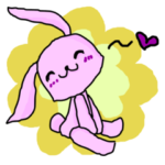 ぴんくうさぎーにゅ