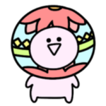 シュールなミニうさぎのゆるいダジャレ