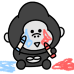 ちょっと疲れたシュールなミニゴリラ