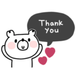 くまさん◎日常あいさつ