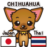 チワワンズの日本語とタイ語