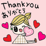 nenerinシンプル日常会話スタンプ289英語