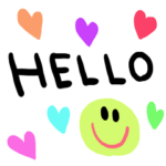 nenerinシンプル日常会話スタンプ302英語