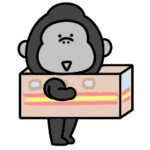 シュールなゴリラ☆飛び出す！