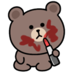 ちょっと疲れたシュールなミニブラウン②