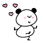 へんてこなぱんだ