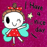 nenerinシンプル日常会話スタンプ317英語