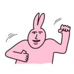 がんばれ！うさぎさん