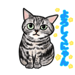 猫の絵、犬の絵スタンプ。