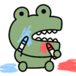 ちょっと疲れたシュールなミニわに