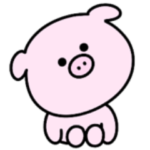 感情が荒い②シュールなミニぶた