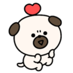 好きすぎるシュールなミニパグ