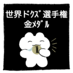 黒背景ウサギちゃん