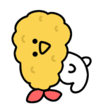 ミニおにぎりとミニエビフライ