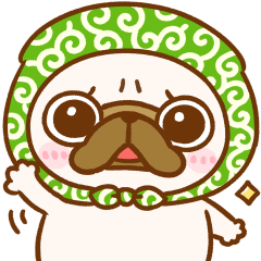 パグの日♡パグちゃん | LINE無料スタンプ・隠しスタンプ・人気 