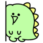 甘やかされて育った。シュールなミニ恐竜